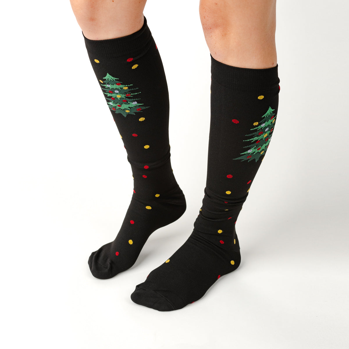 Christmas Lights Compression Socks